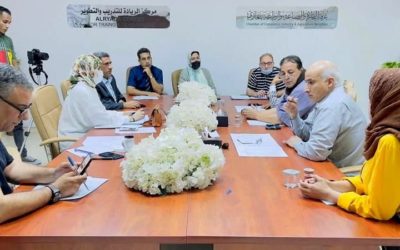 لجان مؤتمر مكافحة الجريمة تعقد اجتماعاً مشتركاً مع اللجنة العلمية