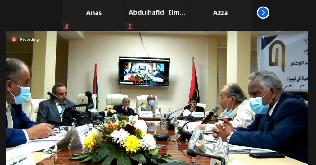 اللقاء الثاني حول برنامج  الإعمار والاستقرار بمجلس التخطيط الوطني لدولة ليبيا