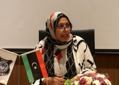 فعاليات الجلسة العلمية الثانية لمؤتمر مكافحة لجريمة 10 يوليو 2021 م ‫