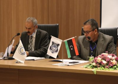 فعاليات الجلسة العلمية الرابعة لمؤتمر مكافحة الجريمة –الجزء الأول