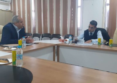 اجتماع اعتماد نتائج التقييم التدريبي العلمي لدبلوم المراقبين الماليين