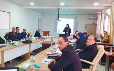 اختتام الجلسات التدريبية لدورة دبلوم المراقبين الماليين