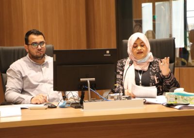 فعاليات الجلسة العلمية الثالثة لمؤتمر مكافحة الجريمة ( يوليو 2021 )